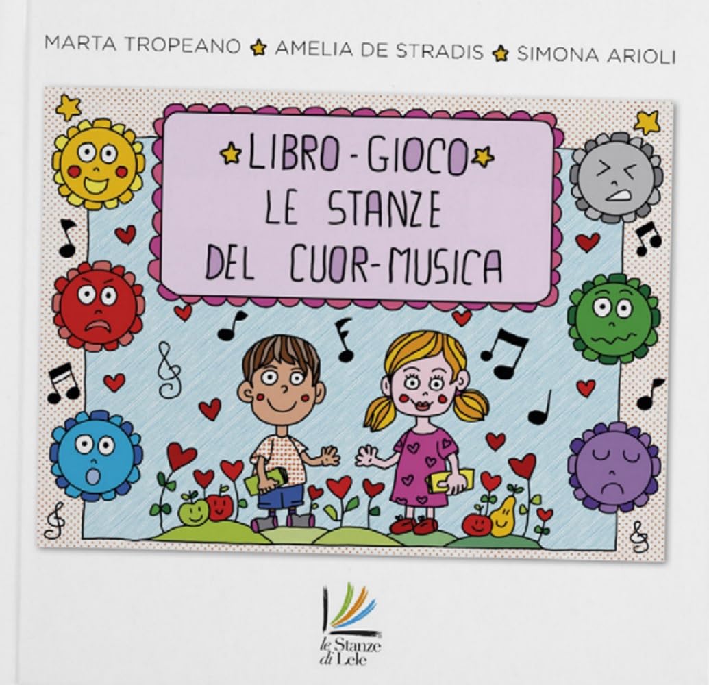 Copertina del libro Le stanze del cuor musica 